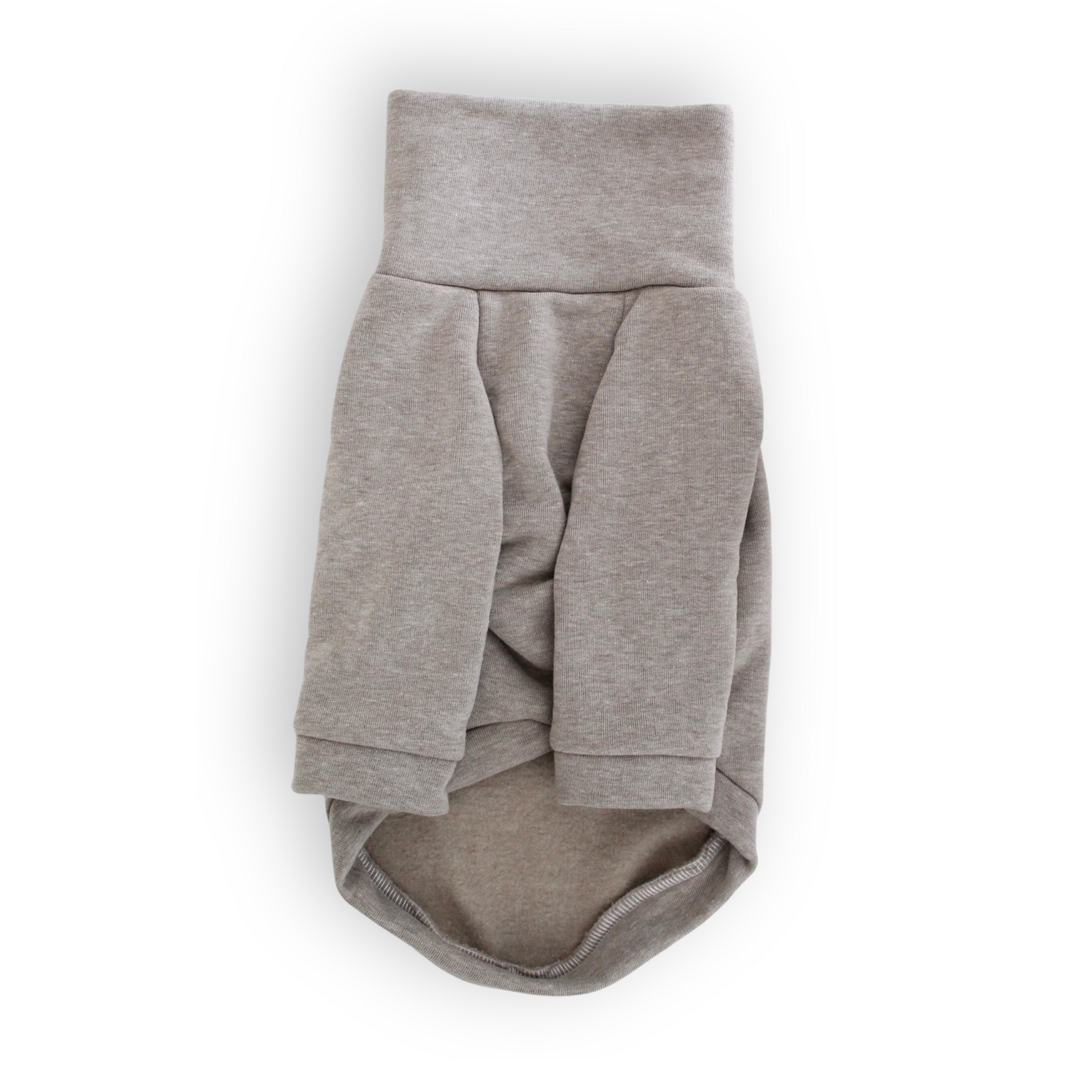 Beige dog sweater with raglan sleeves, from Lana Royals Pet Wear.