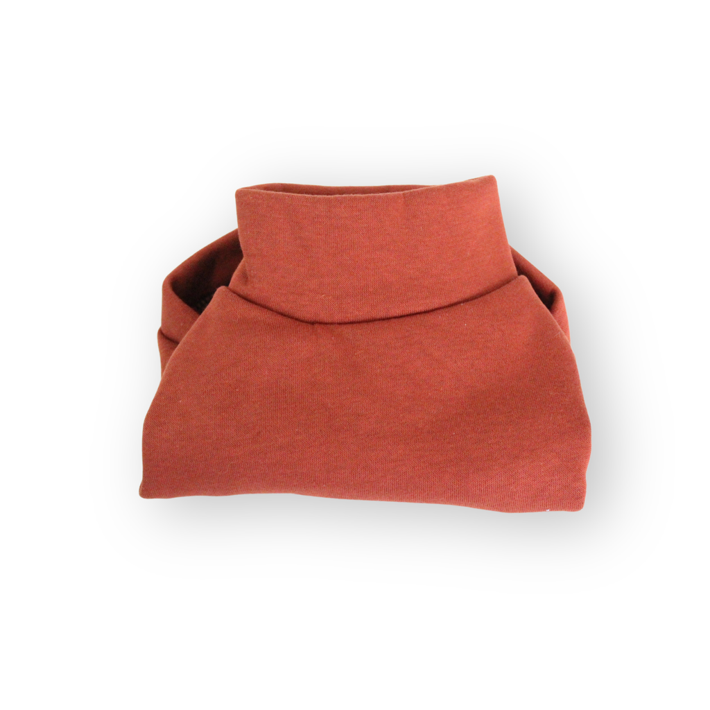 Terracotta cotton dog jumper from Lana Royals Pet Wear.