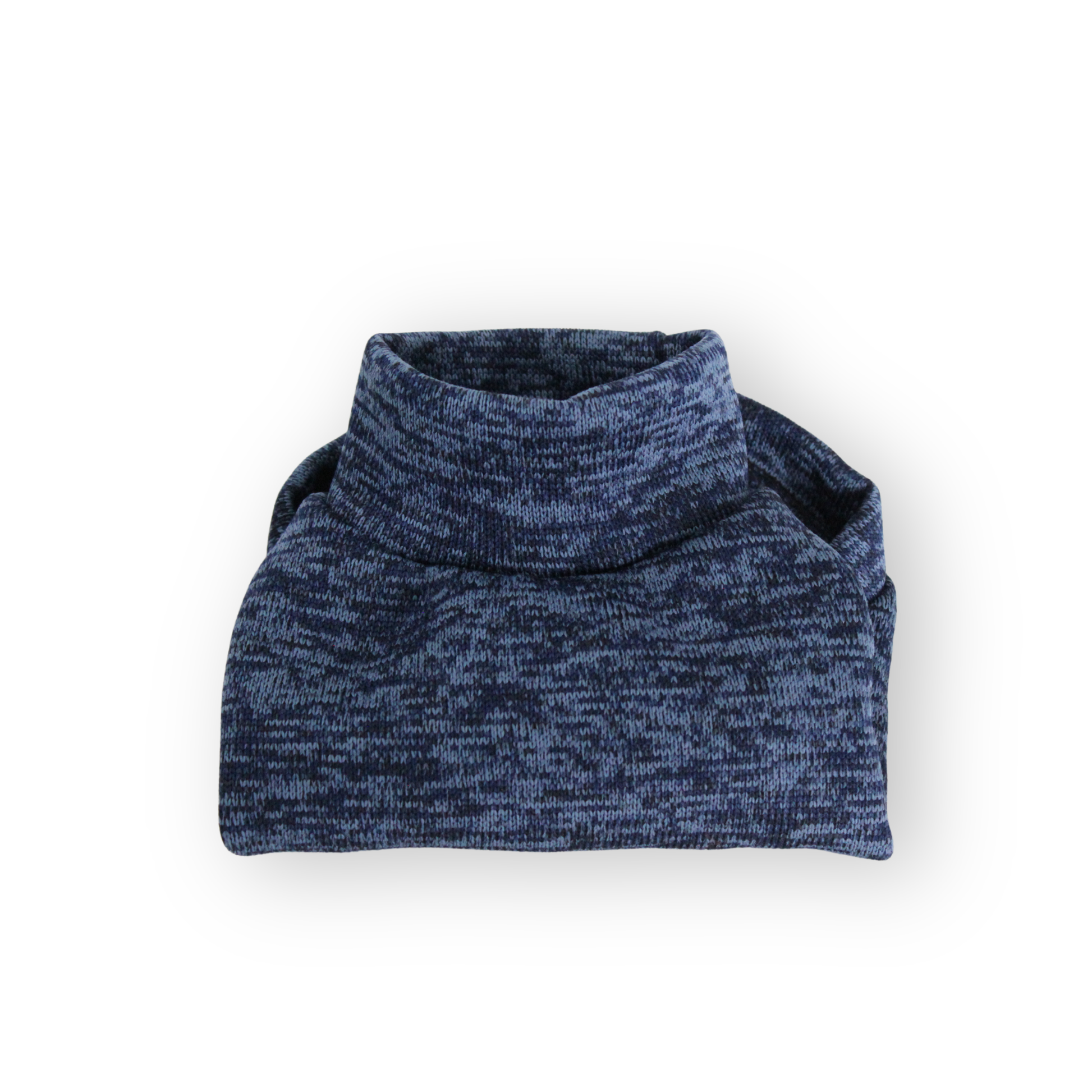 Merle dark blue dog jumper from Lana Royals Pet Wear.