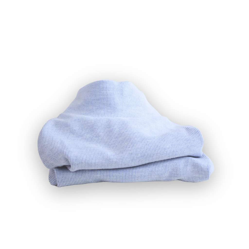 Light baby blue cotton shirt for miniature dogs from Lana Royals Pet Wear.