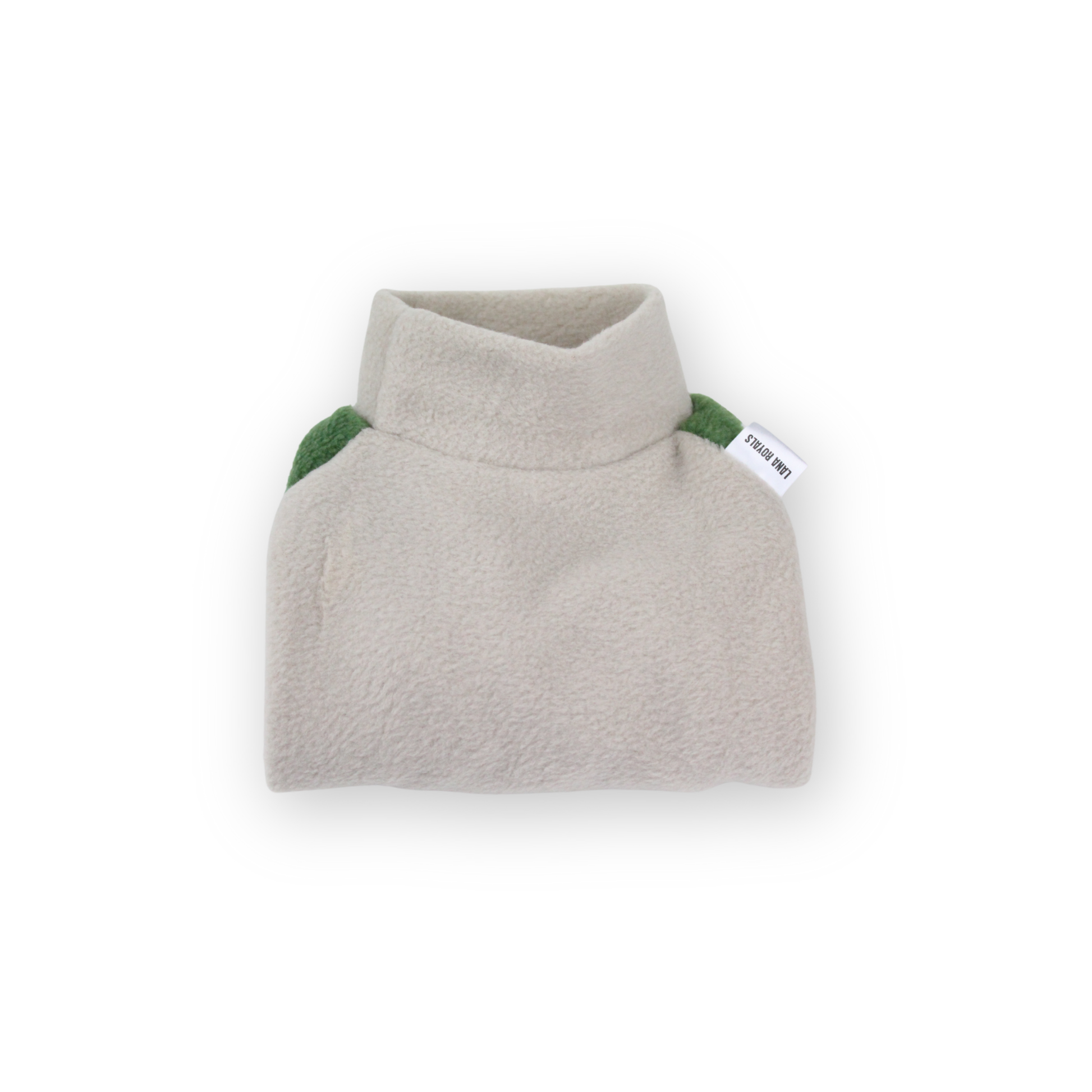 Beige fleece dog jumper from Lana Royals Pet Wear.