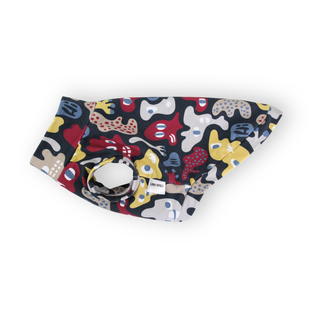 Monsters halloween shirt for miniature dogs from Lana Royals Pet Wear.