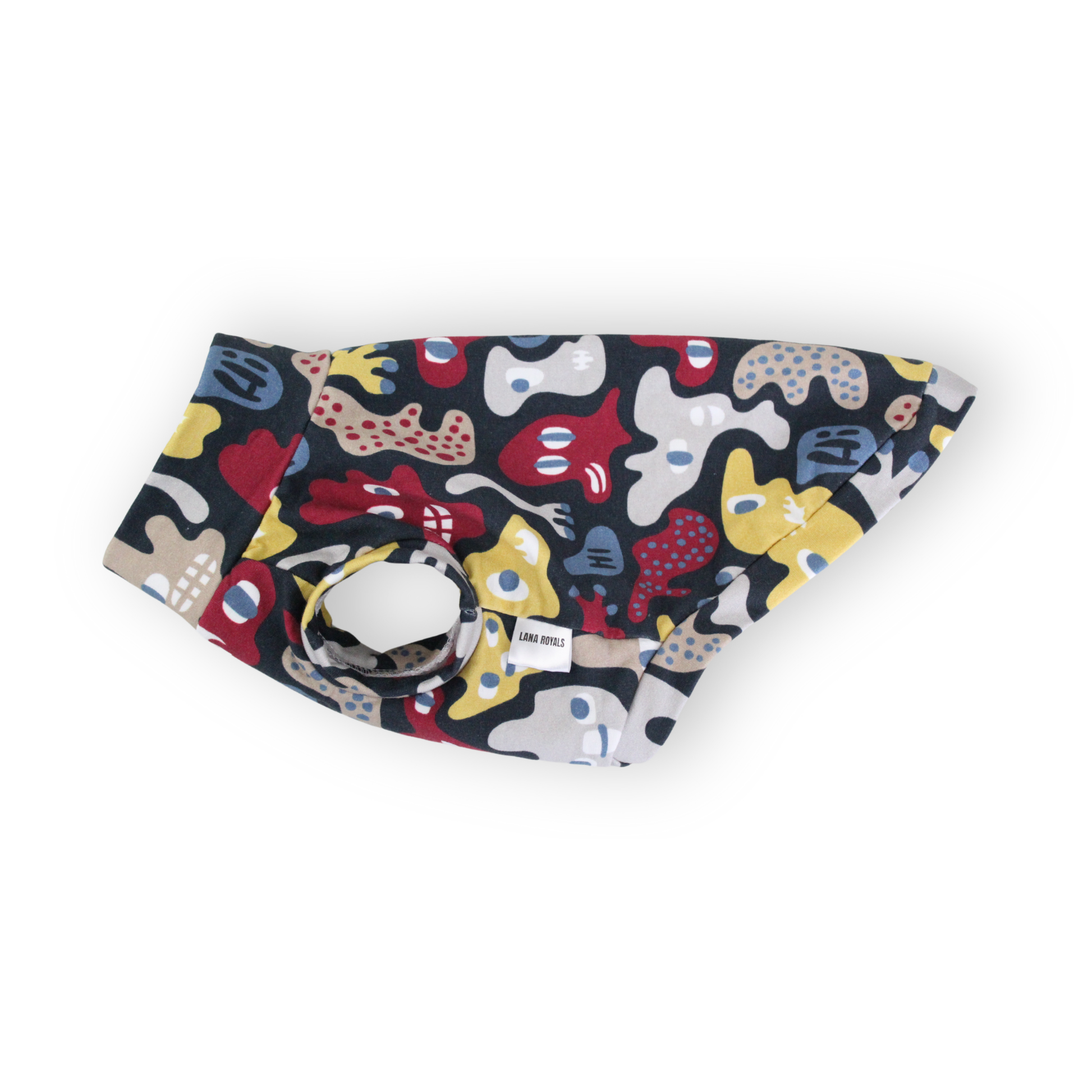 Monsters halloween shirt for miniature dogs from Lana Royals Pet Wear.